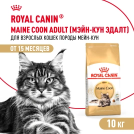 Сухой корм Royal Canin Maine Coon для кошек, 10 кг
