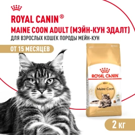 Сухой корм Royal Canin Maine Coon для кошек, 2 кг
