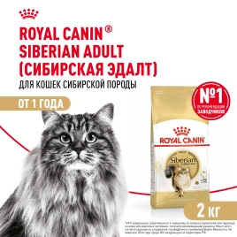 Сухой корм Royal Canin Siberian для кошек, 2 кг