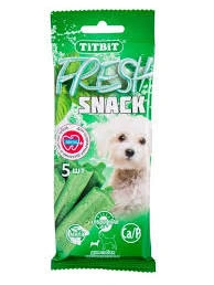 Лакомство Titbit Fresh снеки для мелких собак 5, 18 шт, 55 г