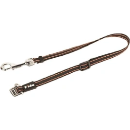 Адаптер Fida Dual Leash для рулетки со шнуром для второй собаки черный с оранжевой строчкой