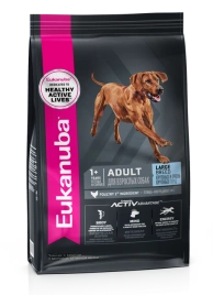 Сухой корм Eukanuba Adult Large Breed для взрослых собак крупных пород, с птицей, 15 кг