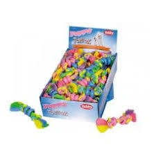 Игрушка NOBBY для собак, Канатик Цветной дисплей, 50 г, 36 шт, 22 см