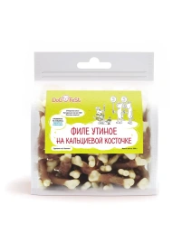 Лакомство Dog Fest филе на кальциевой косточке с уткой, 500 г