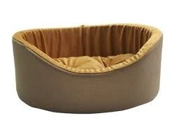 Лежак Homepet Montana для домашних животных, №2 горчичный, 49 см х 43 см х 17 см