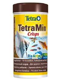 Корм для рыб Tetra Min Crisps основной для всех видов декоративных рыб, 250 мл