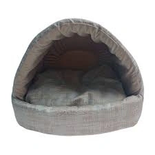 Домик Homepet Indigo Steel для домашних животных, №1 эстрада нежно-голубой с золотом, 38 см х 35 см х 27 см