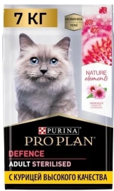 Сухой корм PRO PLAN Nature Elements Chicken для взрослых стерилизованных кошек и кастрированных котов, с высоким содержанием курицы, 7 кг