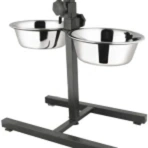 Миска Ankur для животных, подставка с двумя мисками металл, 2,50 л