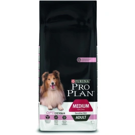 Сухой корм Purina Pro Plan Medium Adult Sensitive Skin Salmon & Rice для собак средних пород, с лососем и рисом, 18 кг