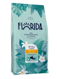 Сухой корм FLORIDA Maxi Adult Chicken & Apple для взрослых собак крупных пород, с курицей и яблоком, 14 кг