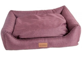Лежак Katsu Sofa Opi Big Size для животных, бордовый, 130 см х 115 см х 14 см