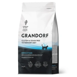 Сухой корм Grandorf Veterinary Dermatosis для кошек при дерматозах, 2 кг