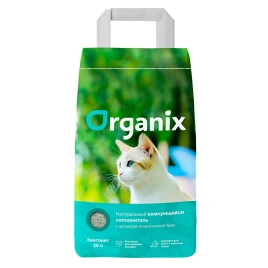 Наполнитель Organix для кошачьего туалета, комкующийся с ароматом атлантического бриза, 24 л