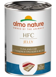 Влажный корм Almo Nature Cod & Tuna для собак, с треской и тунцом в желе, 340 г
