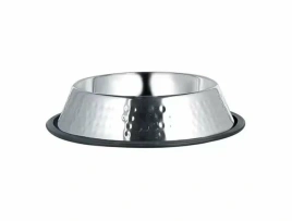 Миска Ankur для животных, металлическая резиновое основание чеканка, 0,70 л