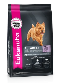 Сухой корм Eukanuba Adult Mini Breed для взрослых собак миниатюрных пород, с птицей, 1,5 кг