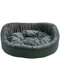 Лежак Homepet Florida для домашних животных, №1 темно-зеленый, 43 см х 38 см х 15 см