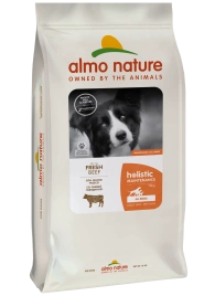 Сухой корм Almo Nature Beef & Rice для взрослых собак со свежей говядиной и коричневым рисом, 12 кг