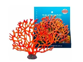 Декорация Fauna Int коралл красный, 19 см х 3,5 см х 17 см