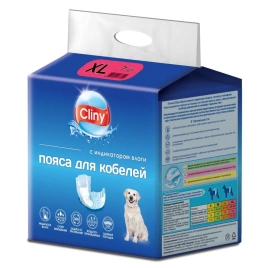 Пояса Cliny для кобелей, размер XL, 7 шт