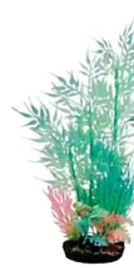 Растение-композиция Penn-Plax Bamboo светящееся, 27 см
