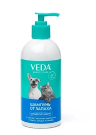 Шампунь Veda для собак, кошек и хорьков дезодорирующий, 500 мл