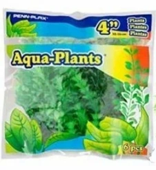Растение Penn-Plax Aqua-Plants с грузом зел/светящееся, 6 шт, 10 см