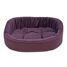Лежак Homepet Montana для домашних животных, №2 насыщенный виноград, 49 см х 43 см х 17 см