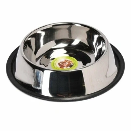 Миска Ankur для животных, металлическая резиновое основание, 1,5 л