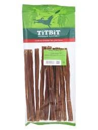 Лакомство Titbit кишки говяжьи для собак, полипропиленовый пакет, 60 г
