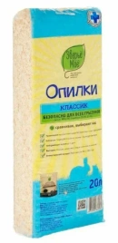 Опилки Зверьё Моё классик прессованные, 20 л, 700 г