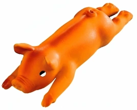 Игрушка Homepet для собак, кабан с пищалкой латекс, 16,5 см