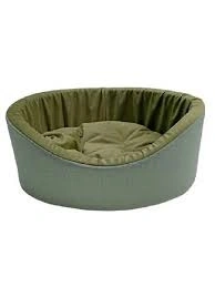 Лежак Homepet Montana для домашних животных, №1 фисташково-зеленый, 43 см х 38 см х 15 см
