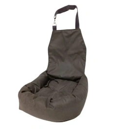 Автокресло Homepet Tokio Steel Grey для животных, темно-серое, 48 см х 52 см х 17 см
