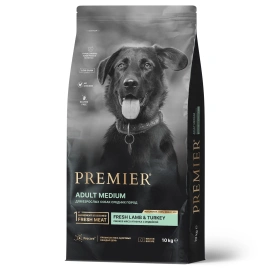 Сухой корм Premier Dog Lamb & Turkey Adult Medium для собак средних пород, с ягненком и индейкой, 10 кг