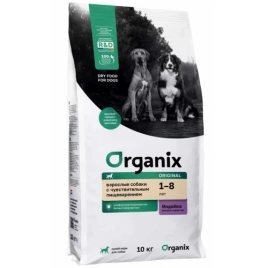 Сухой корм Organix Adult Turkey для собак, с индейкой для чувствительного пищеварения, 2,5 кг