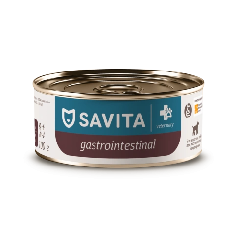 Влажный корм SAVITA Preventive Line Gastrointestinal для взрослых собак при расстройствах пищеварения, 100 г фото 1