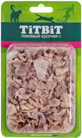 Лакомство Titbit легкое баранье для кошек, 18 г фото 1
