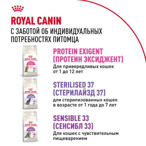 Сухой корм Royal Canin Savour Exigent для кошек, 400 г фото 10