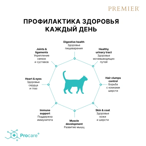 Сухой корм Premier Cat Turkey Adult для взрослых кошек свежая индейка индейка 400 г фото 4