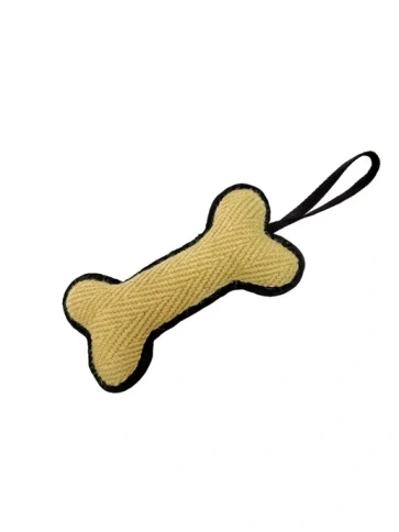 Игрушка Buffalo Кость для собак, буйволиная кожа, 16 см х 8 см фото 1
