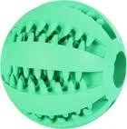Игрушка NOBBY для собак, Мяч Dental дисплей, резина, 15 шт, 7,5 см фото 1