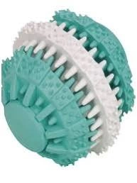 Игрушка NOBBY Dental Fun для собак, мяч комби резина, 6 см фото 1