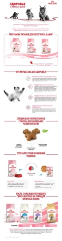 Сухой корм Royal Canin Kitten для котят, 1,2 кг фото 11