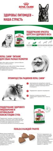 Сухой корм Royal Canin Mini Indoor Adult для собак, 3 кг фото 2