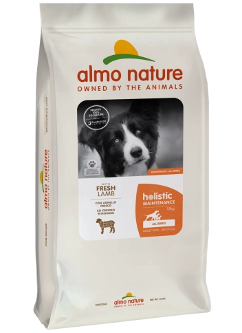 Сухой корм Almo Nature Lamb & Rice для взрослых собак со свежим ягненком и коричневым рисом, 12 кг фото 1