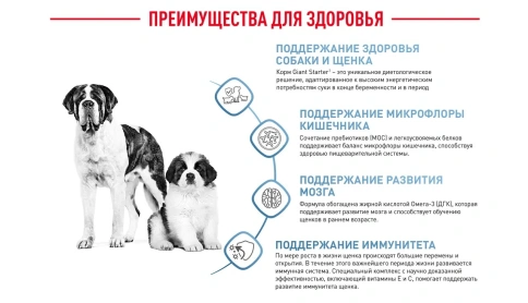 Сухой корм Royal Canin Giant Starter Mother & Babydog для щенков и собак, 15 кг фото 15