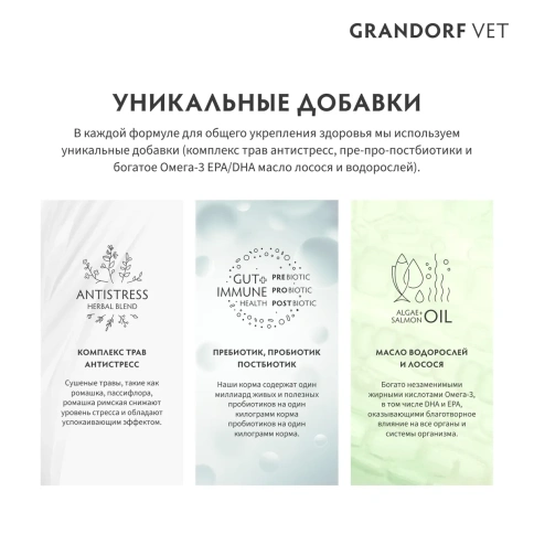 Сухой корм Grandorf Veterinary Renal для собак при поддержании функции почек, 1 кг фото 5