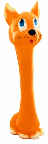 Игрушка Зооник гантель кошка, 20 см фото 1